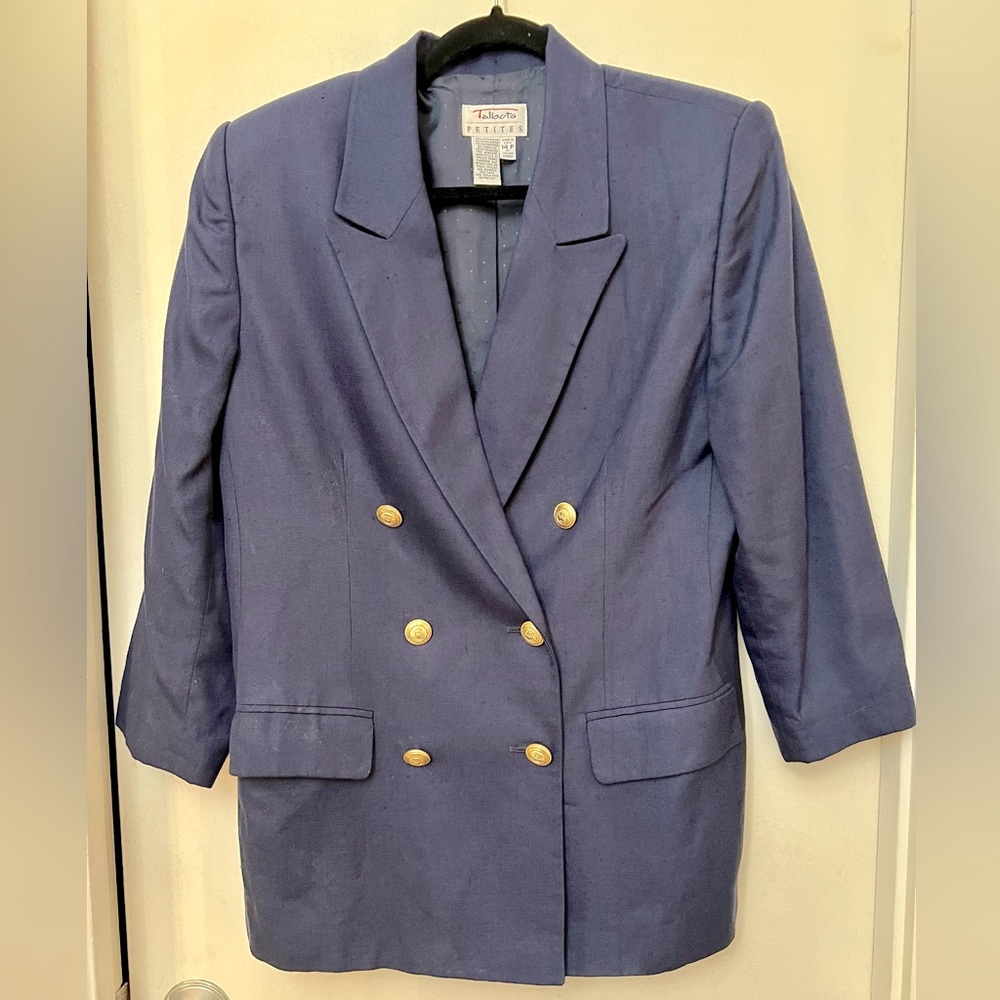 Talbots blue blazer